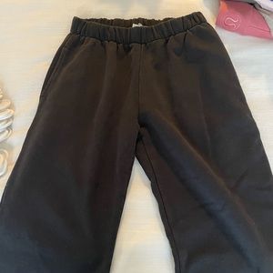black brandy melville sweatpants joggers!